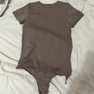 Skims Essential T-Shirt Thong Bodysuits